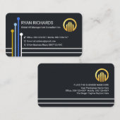 Reaching Out Orbits Business Owner Visitekaartje (Voorkant / Achterkant)