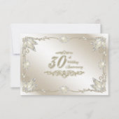 Reactie 30-jarig huwelijksjubileum kaart (Voorkant)