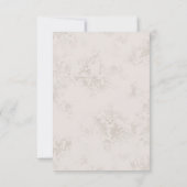 Reactie met Pauwveer RSVP Kaartje (Achterkant)