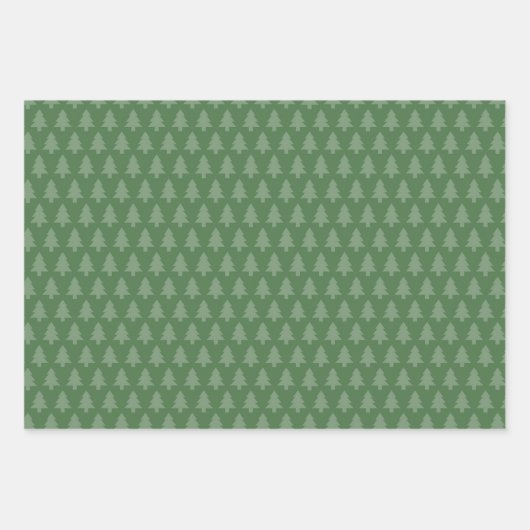 Reactie op kerstpapier met omlooppapier — Reeks 3  Inpakpapier Vel (Voorkant 3)