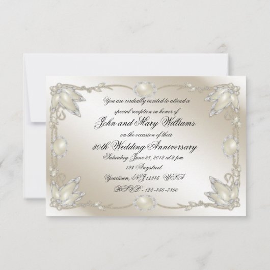 Reactie op uitnodiging 30-jarig huwelijksfeest (Achterkant)