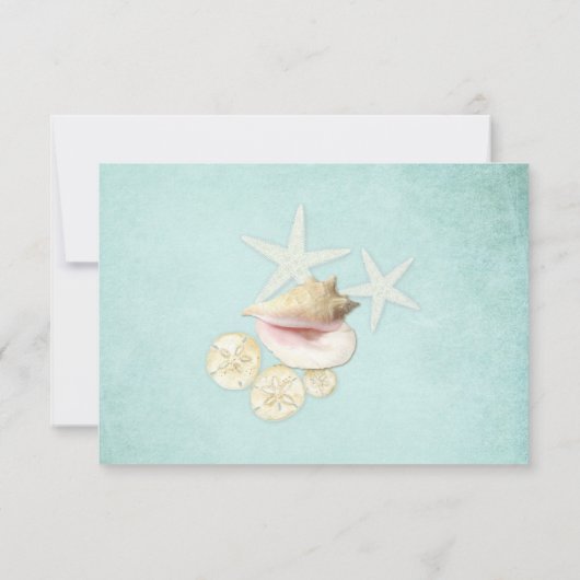 Reactie RSVP Zomerstrand Informele Schelpen Kunst (Achterkant)