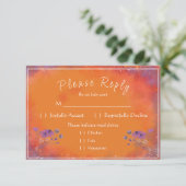 Reactiekaart RSVP Kaartje (Staand voorkant)