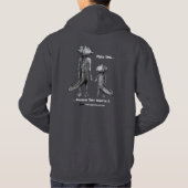 Read3Zero Adult Hoodie (grijs) (Achterkant)