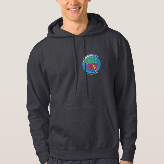Read3Zero Adult Hoodie (grijs) (Voorkant)