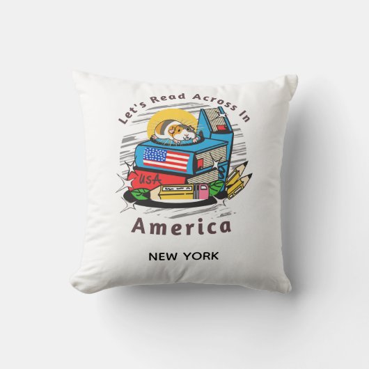 Read across america hamster  kussen (Voorkant)