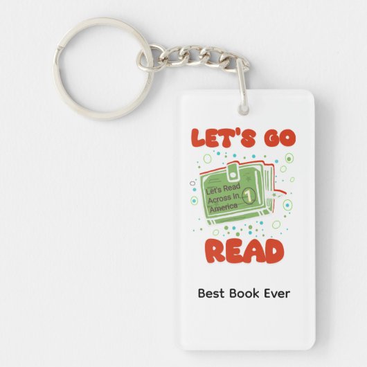 Read across america  sleutelhanger (Voorkant)