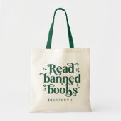 Read Banned Books Book Lover's Gift Tote Bag (Voorkant)