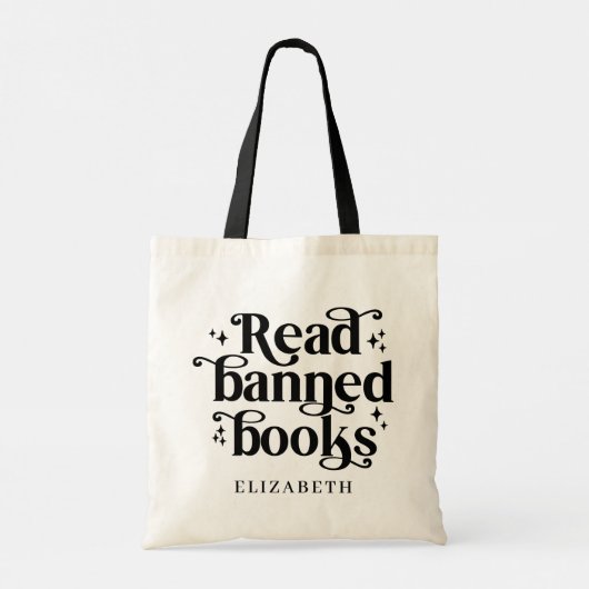 Read Banned Books Book Lover's Gift Tote Bag (Achterkant)