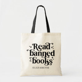 Read Banned Books Book Lover's Gift Tote Bag