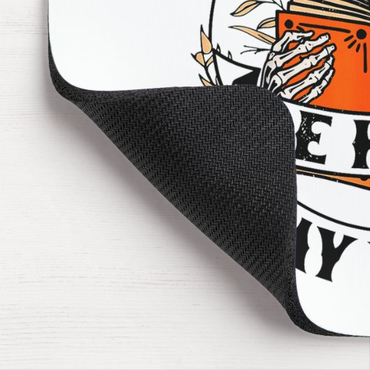 Read Books Be Kind Stay Weird Skeleton Reading Hal Muismat (Hoek)