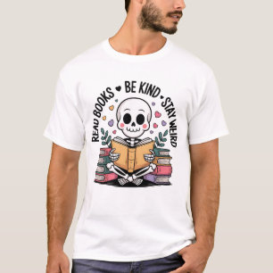 Read Books Be Kind Stay Weird T-shirt