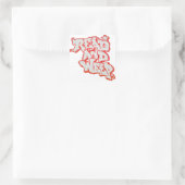 Read 'em and Weep Vierkante Sticker (Tas)