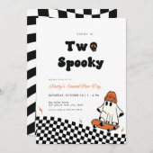 Read Ghost Two Spooky Dude Uitnodiging voor tweede (Voorkant / Achterkant)