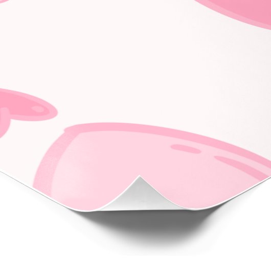 Read • Love • Display – Cat & Book Glossy Poster (Hoek)