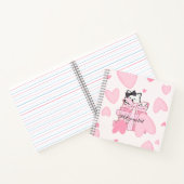 Read • Love • Write – Cat & Book Notebook Notitieboek (Binnen)