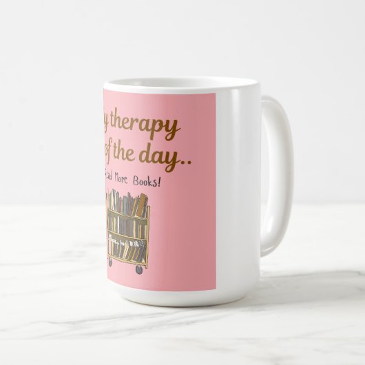 Read More Books –  Book Lover Mug  Koffiemok (Voorkant rechts)