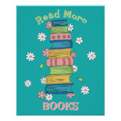 Read More Books - Classroom Library Glossy Poster (Voorkant)