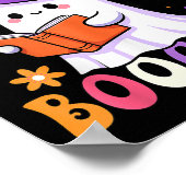 Read More Books Ghost Reading Book Funny Teacher H Poster (Hoek)