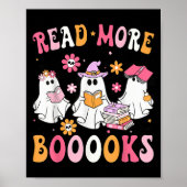 Read More Books Ghosts Reading Book Funny Teacher  Poster (Voorkant)