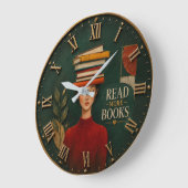 Read More Books Library Readers Teachers Gift Grote Klok (Hoek)