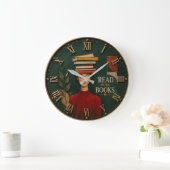 Read More Books Library Readers Teachers Gift Grote Klok (Huis)