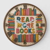 Read More Books Reading Classroom Grote Klok (Voorkant)