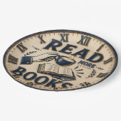 Read More Books Reading Lover Gift Papieren Bordje (Gekanteld)