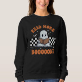 Read More Boooooks Funny Halloween  Trui (Voorkant)