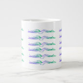 Read More in Green and Blue Grote Koffiekop (Voorkant)