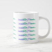 Read More in Green and Blue Grote Koffiekop (Rechts)