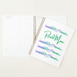 Read More in Green and Blue Planner