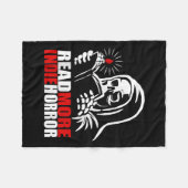 Read More Indie Horror Apparel Fleece Deken (Voorkant (Horizontaal))