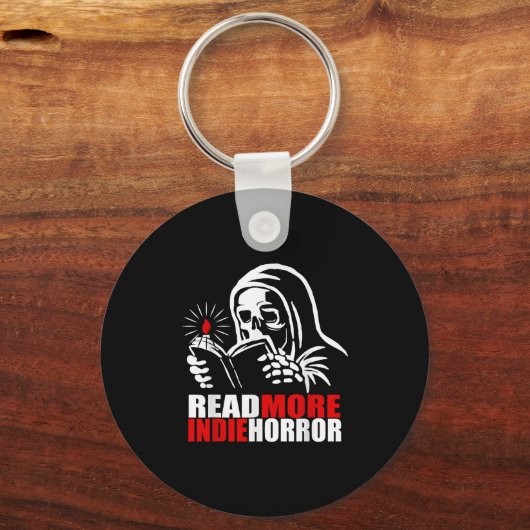 Read More Indie Horror Apparel  Sleutelhanger (Voorkant)