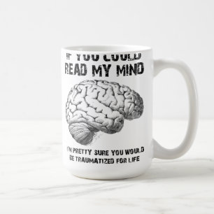 Read My Mind Funny Koffiemok