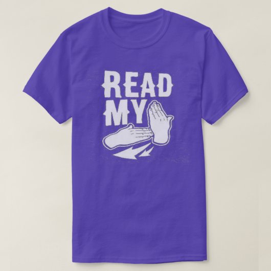 read my t-shirt (Design voorkant)