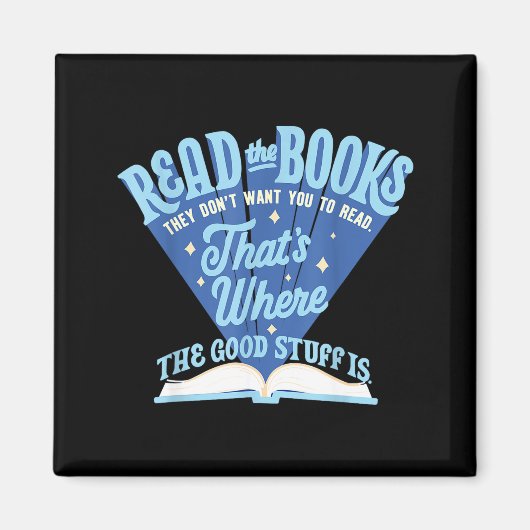 Read The Book They Don't Want You To Read  Magneet (Voorkant)