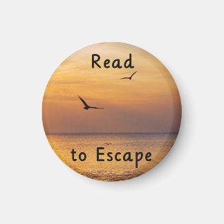 Read to Escape Magnet | Book Lover Reading Quote