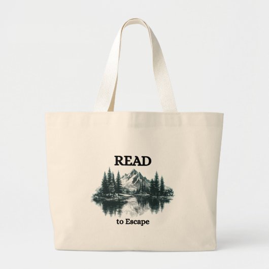 Read to Escape – Read to Escape Tote Bag (Voorkant)