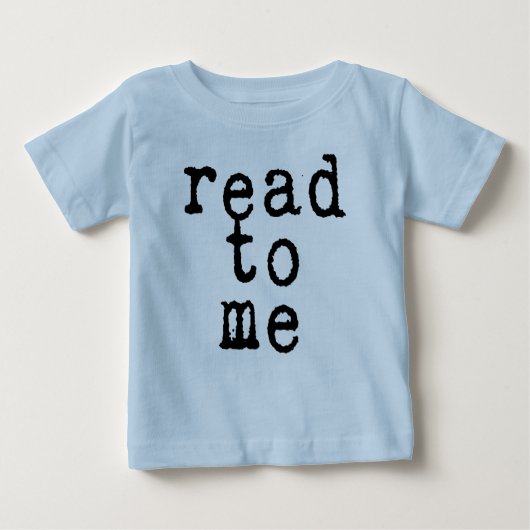 "read to me" in Old Typewriter Font (Voorkant)