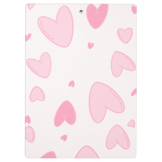 Read, Write, Love – Cat & Book Clipboard Klembord (Achterkant)