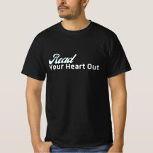 Read Your Heart Out T-Shirt – Favoriet voor boeken