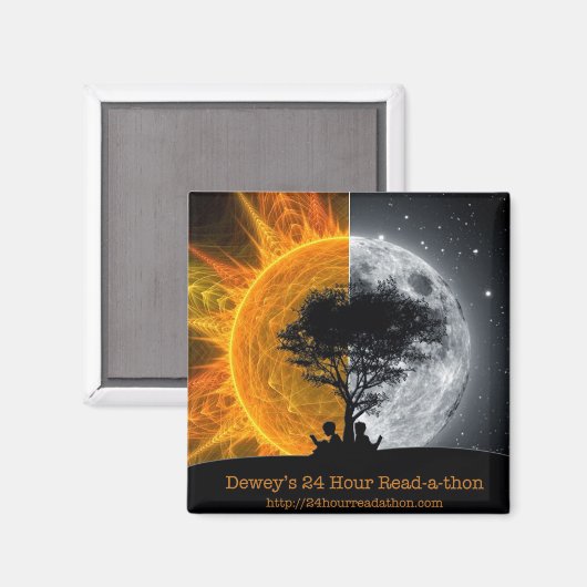 Readathon magneet (Voorkant / Achterkant)