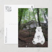 Reader Bear Briefkaart (Voorkant / Achterkant)