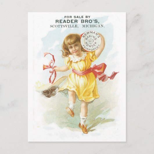 Reader Bros Scottsville, Michigan Briefkaart (Voorkant)