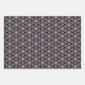 Reader- en Gold Geometric Wrapping Paper Set (Voorkant 3)
