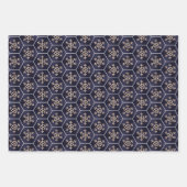 Reader- en Gold Geometric Wrapping Paper Set (Voorkant)