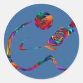 Reader Fantasy Sticker (Voorkant)