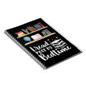 Reader Gift I Read Before My Bedtime Notitieboek (Rechterzijde)