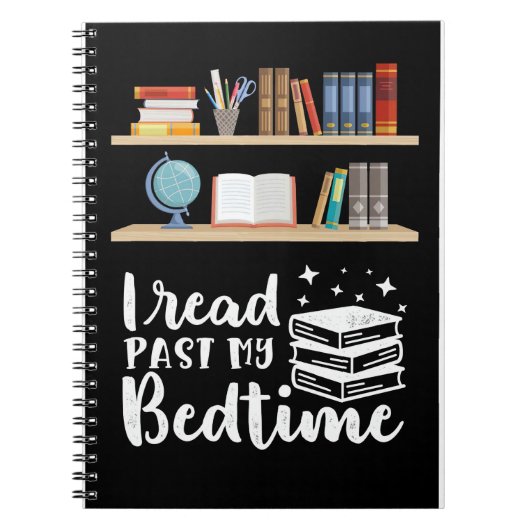 Reader Gift I Read Before My Bedtime Notitieboek (Voorkant)